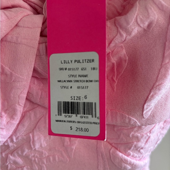 Lilly Pulitzer Willalynn Stretch Bow Dress - Picture 5 of 6